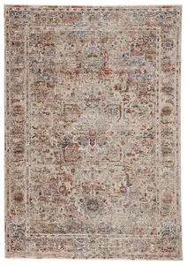 Product Image 7 for Pierce Medallion Gray/ Multicolor Rug from Jaipur 