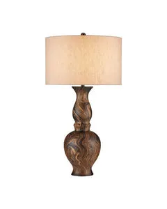 Product Image 1 for Carterton Brown Table Lamp from Currey & Company