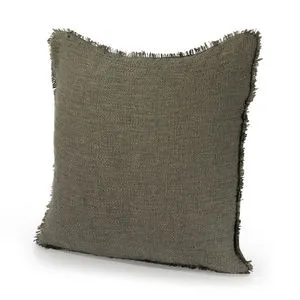 Product Image 1 for Tharp Green Fabric Outdoor 20" Pillow - Textured Olive from Four Hands
