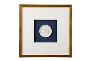 Product Image 1 for Intaglios On Navy VI Artwork from Chelsea House