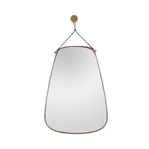 Product Image 3 for Norissa Antique Gold Brass Iron Mirror from Arteriors