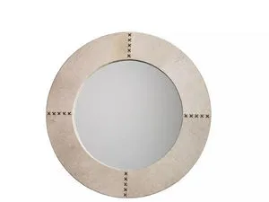 Product Image 1 for Round Cross Stitch Mirror from Jamie Young