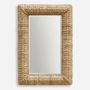 Product Image 1 for Twisted Seagrass Rectangle Mirror from Uttermost