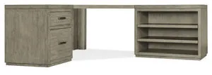 Product Image 1 for Linville Falls Corner Desk with File and Open Desk Cabinet from Hooker Furniture