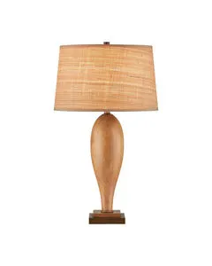 Product Image 1 for Lignum Table Lamp from Currey & Company