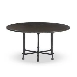 Product Image 2 for Leblanc Distressed Bronze Outdoor Dining Table from Four Hands