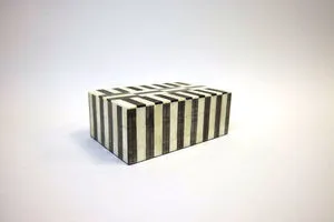Product Image 1 for Trixie Small Black & White Striped Bone Box from A. Sanoma Inc