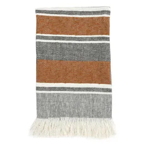 Product Image 1 for TC Linen Cotton Blend Throw Blanket Blanket from Classic Home Furnishings