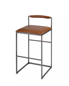 Product Image 5 for Bradbury Leather Bar Stool from Jamie Young