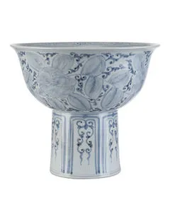 Product Image 1 for Ming Offering Pedestal Bowl from Currey & Company