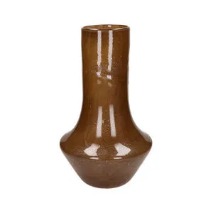 Product Image 1 for Camou Glass Vase Camel Dia 9.8" from BIDKHome