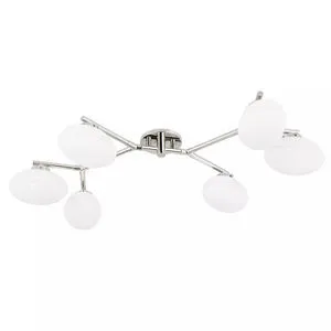 Product Image 1 for Wagner 6 Light Semi Flush from Hudson Valley