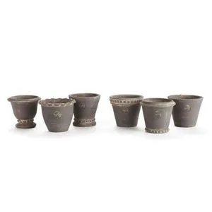 Product Image 1 for Wakefield Handmade Mini Pots, Set of 6 from Napa Home And Garden