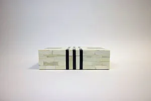 Product Image 1 for Gus Geometric Bone Box from A. Sanoma Inc