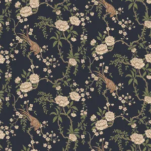 Product Image 1 for Birdsong Premium Matte Wallpaper from Mitchell Black