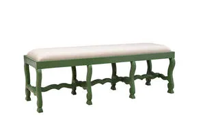 Product Image 1 for Green Romeo Bench from Furniture Classics