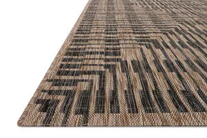 Product Image 2 for Isle Indoor / Outdoor Brown / Black Rug - 5'3" X 7'7" from Loloi