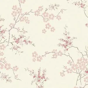 Product Image 1 for Laura Ashley Oriental Blossom Blush Wallpaper from Graham & Brown