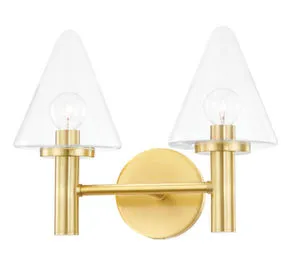 Product Image 1 for Connie 2 Light Bath Bracket from Mitzi