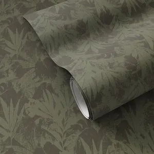 Product Image 1 for Tropic Paradise Olive Night I Wallpaper by Getty Images from Four Hands