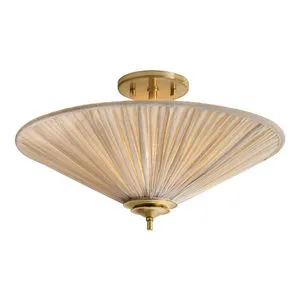 Product Image 1 for Helen 1-Light Semi Flush from Mitzi