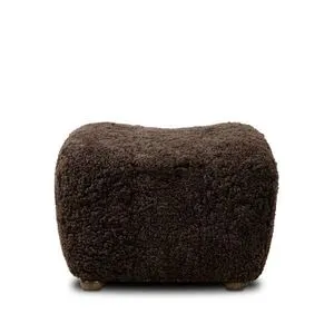 Product Image 1 for Oslo Cocoa Shearling Ottoman from Four Hands
