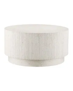 Product Image 1 for Ridge Ivory Terrazzo Cocktail Table from Currey & Company