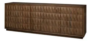 Product Image 1 for Prism 4 Door Credenza from Sarreid Ltd.