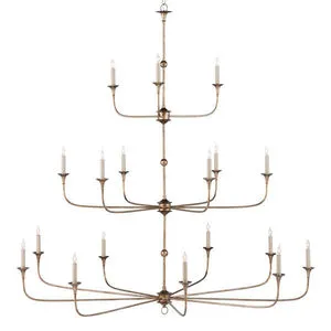Product Image 1 for Nottaway Bronze Grande Chandelier from Currey & Company