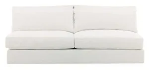 Product Image 1 for Leone Armless Two Seat Sofa from Vanguard Furniture