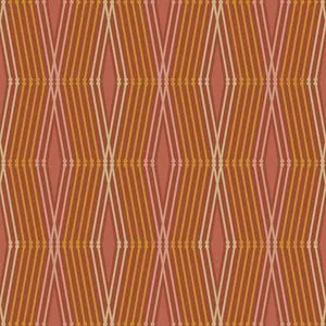 Product Image 1 for Nicole Miller Hard Edge Ogee Clay Peel & Stick Wallpaper from Graham & Brown