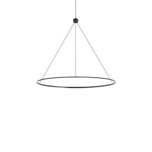 Product Image 1 for Converge Black Brass Chandelier from Sonneman