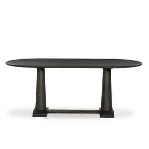 Product Image 1 for Chamberlain Espresso Oak Veneer Dining Table from Four Hands
