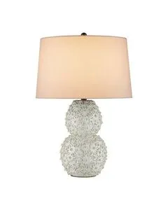 Product Image 1 for Jessamine White Table Lamp from Currey & Company