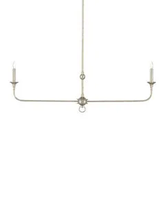 Product Image 1 for Nottaway Linear Champagne Chandelier from Currey & Company