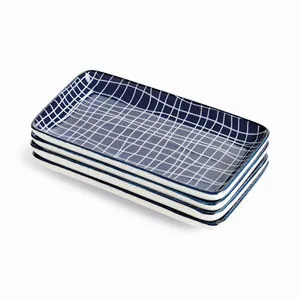 Product Image 1 for Stria Trays, Set Of 4 from Napa Home And Garden