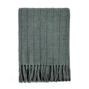 Product Image 1 for Hunter Woven 50"x70" Fabric Forest Green Throw Blanket from Classic Home Furnishings