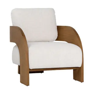 Product Image 1 for Maravi Occasional Chair Beige from Dovetail Furniture