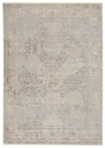 Product Image 4 for Lourdes Trellis Gray/ Cream Rug from Jaipur 