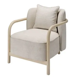 Product Image 1 for Tether Pale Oak Lounge Chair from Jamie Young