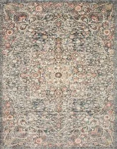 Product Image 4 for Saban Blue / Spice Rug from Loloi