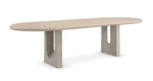Product Image 2 for Emphasis Sun Drenched Oak Dining Table from Caracole