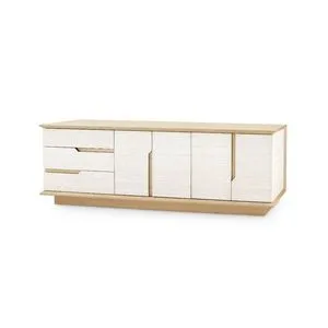 Product Image 1 for Simon Light Natural 3-Drawer & 4-Door Cabinet from Villa & House