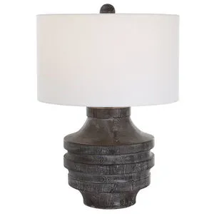 Product Image 1 for Timber Carved Wooden Table Lamp from Uttermost