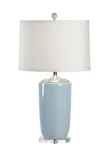 Product Image 1 for Lauren Blue Vase Lamp from Chelsea House