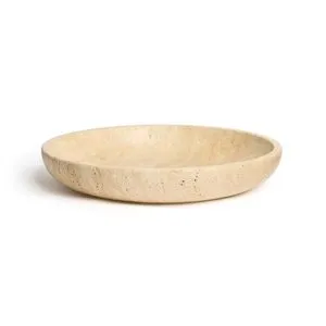 Product Image 1 for Travertine Light Beige Travertine Bowl from Four Hands