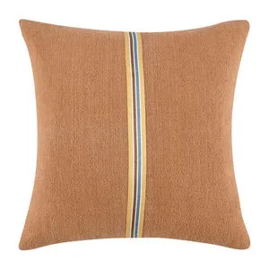 Product Image 1 for Rowland 22" Cotton Linen Blend Throw Pillow, Hazel Brown from Classic Home Furnishings