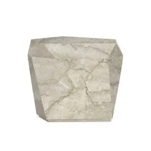 Product Image 1 for Basett Sage Green Marble End Table from Four Hands