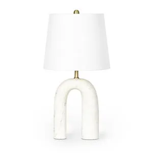 Product Image 1 for Slinkly Marble Table Lamp from Regina Andrew Design