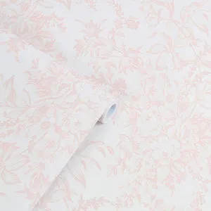 Product Image 1 for Laura Ashley Picardie Petal Floral Wallpaper from Graham & Brown